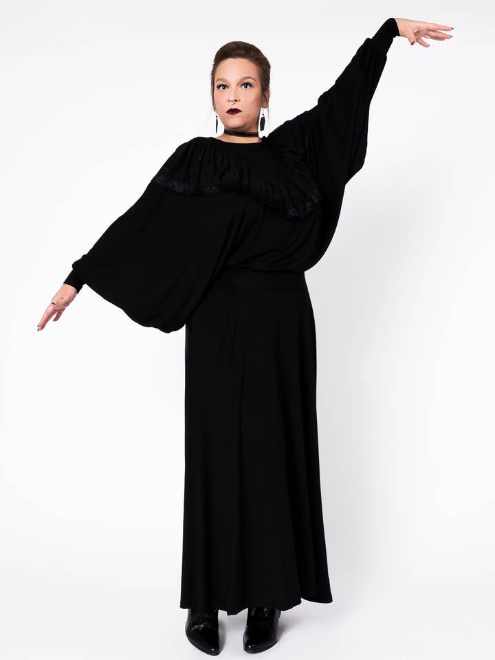 Vestido Passion Of Lovers - preto por atacado de Putré-Fashion