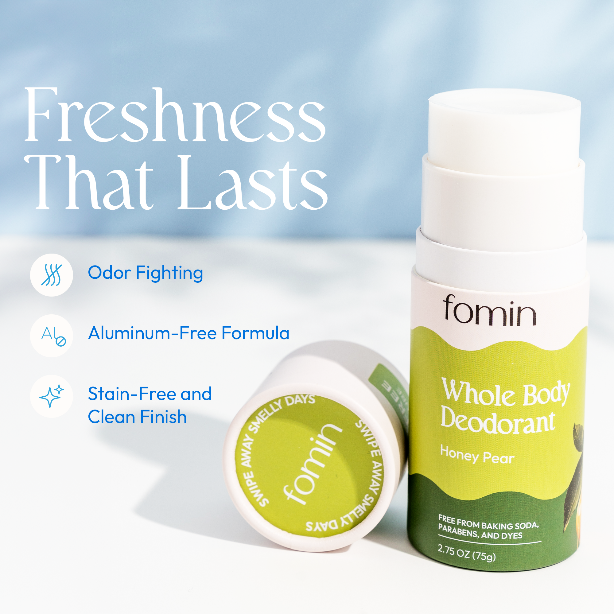 Fomin - Wholesale Deodorant - Women's - Whole Body Deodorant Stick | 1 Pack2