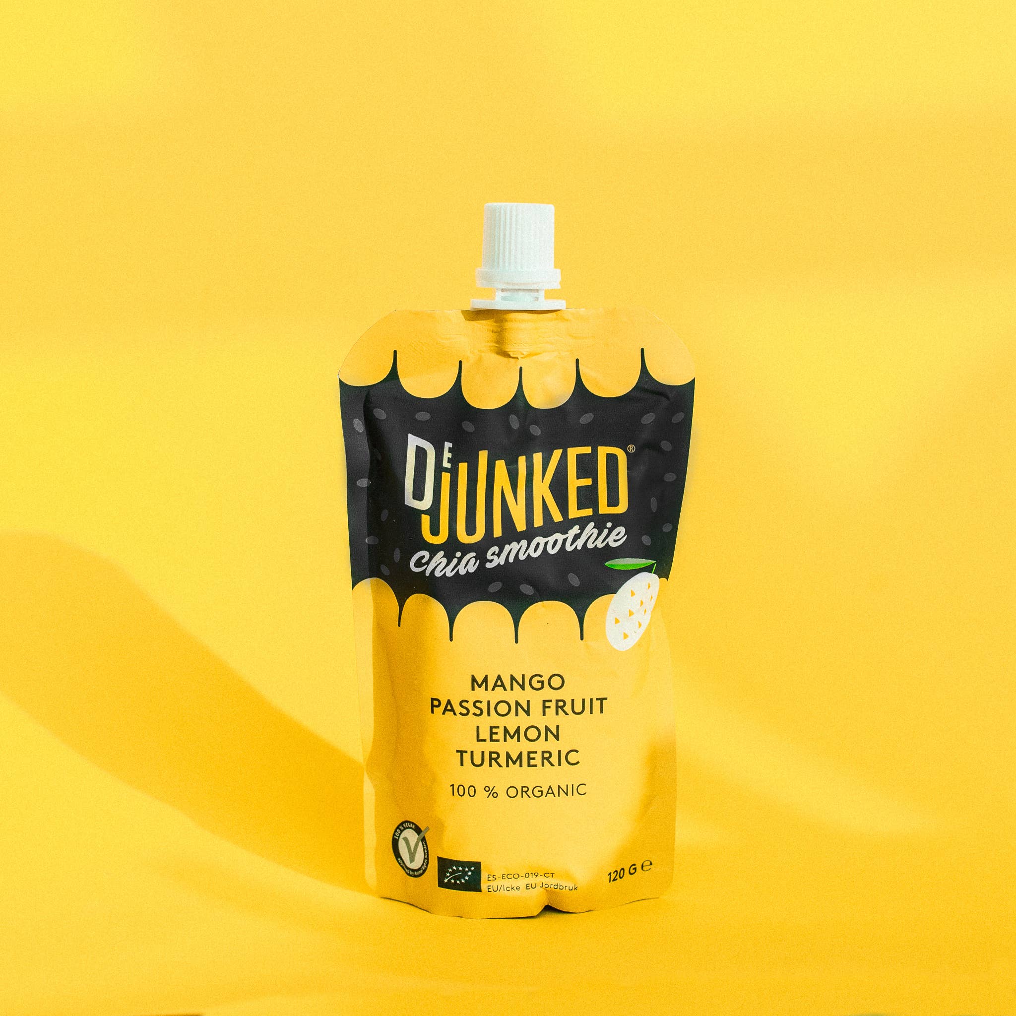 Dejunked Snacks - Wholesale Powdered Health Drink - Dejunked Chia Smoothie BIO - Yellow2