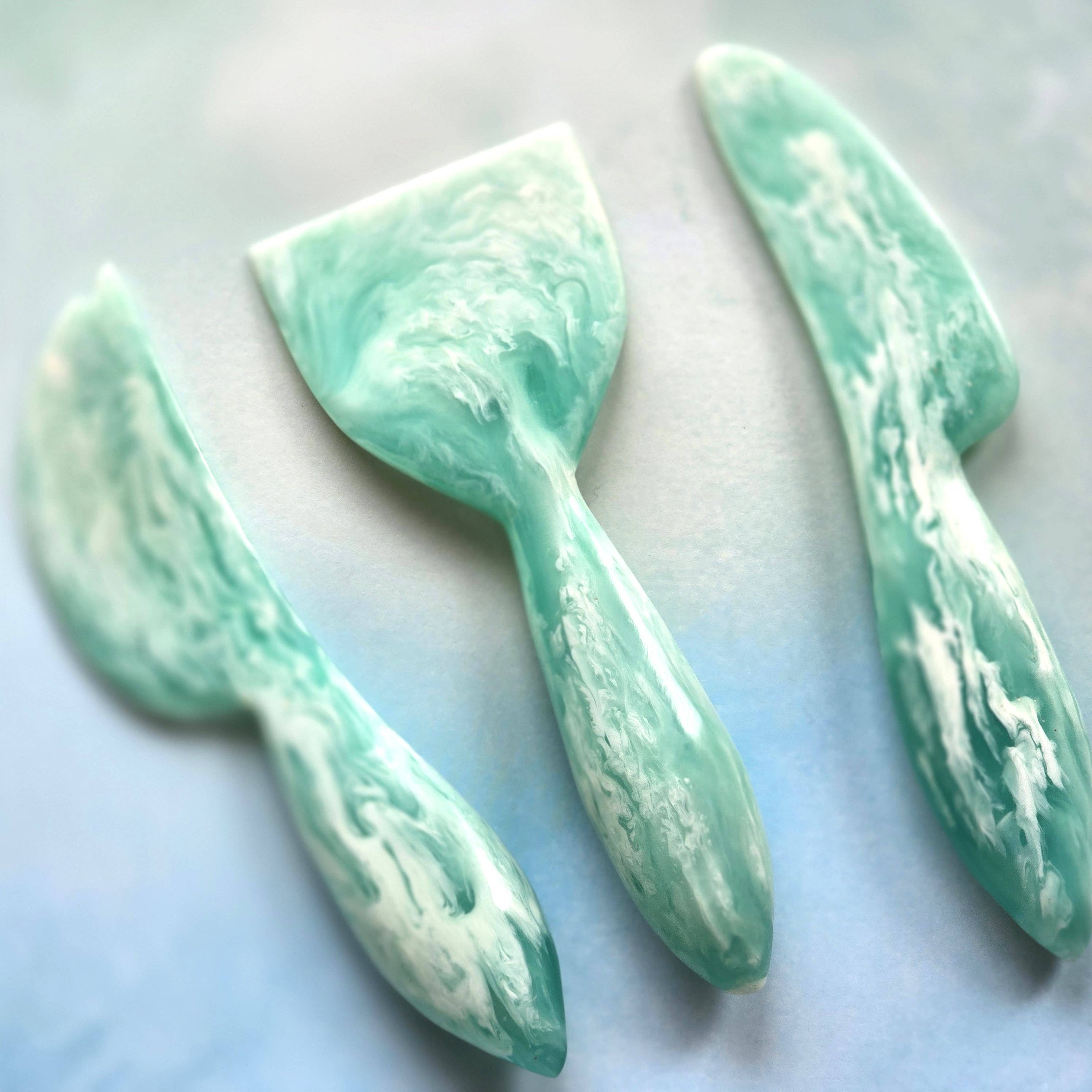 Gibb & Daan – Faca para queijo por atacado – Conjunto de Facas de Queijo de 3 Peças - Ferramentas de Charcutaria em Resina29