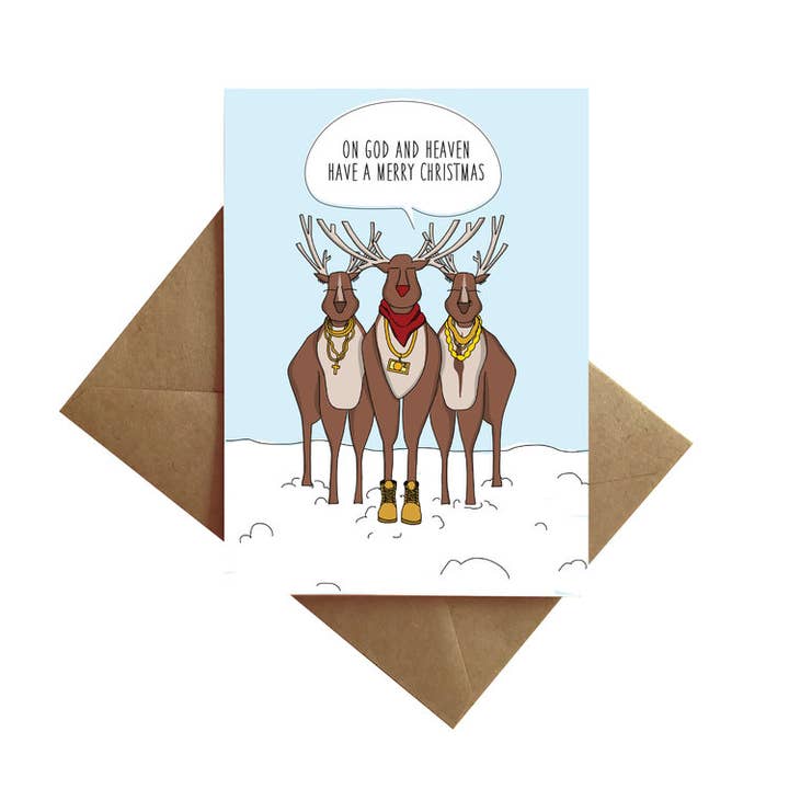 On God! Card for wholesale by By Ms James