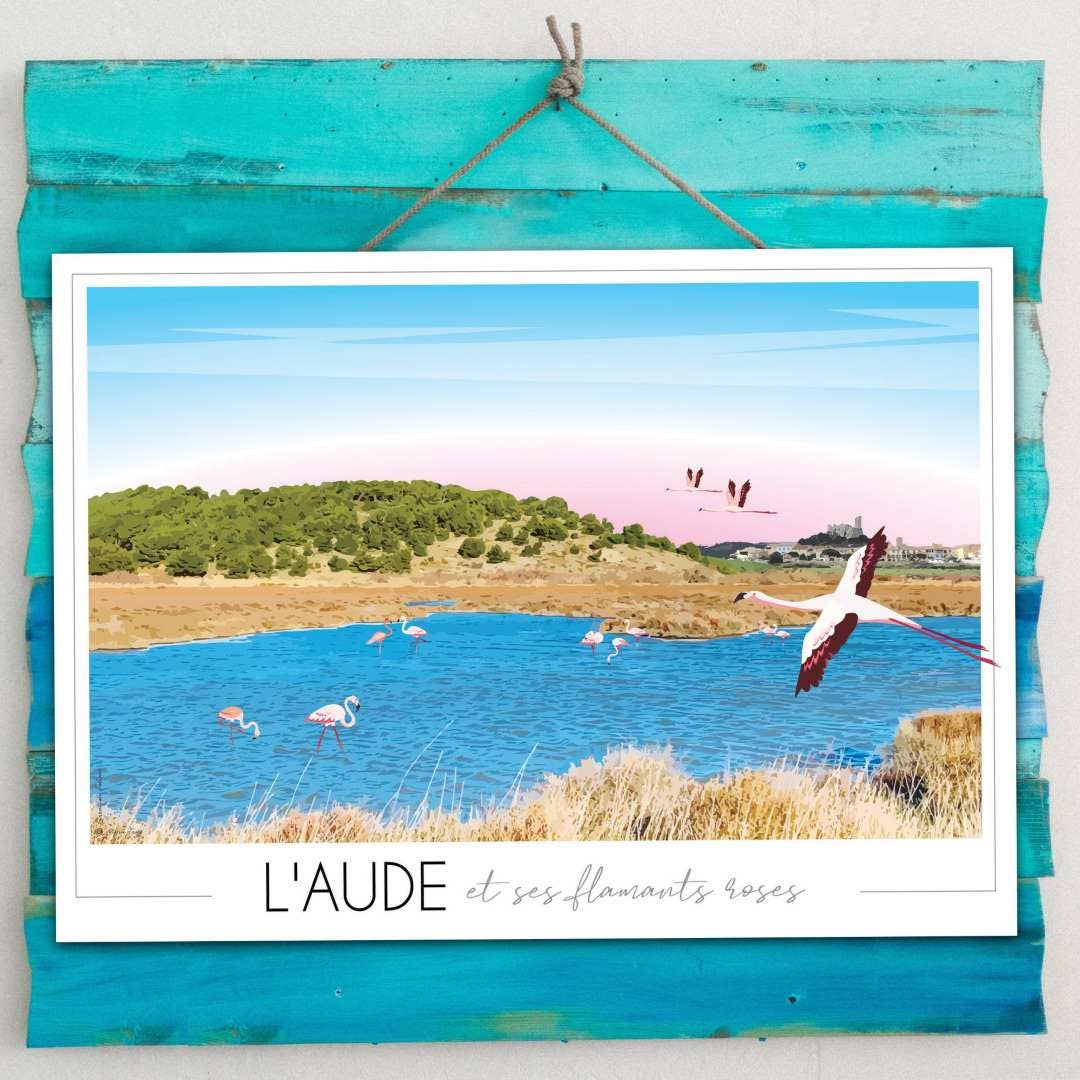 Foliove – wholesale Poster – Visar Aude och hennes flamingor4