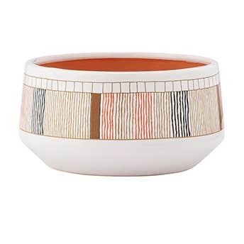 Napco - Wholesale Plant Pot - Planter Bowl, Multi Color Item # 22550 0