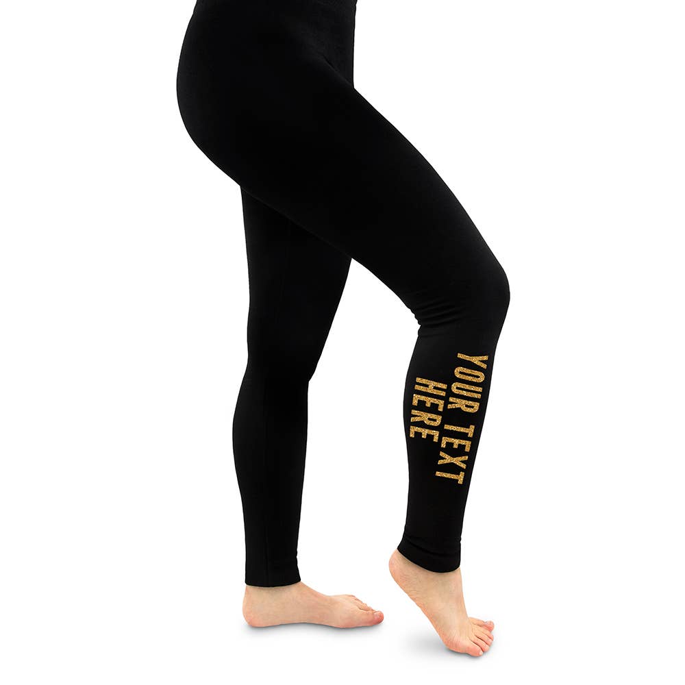 Black Onyx - High Waist Leggings with Pockets