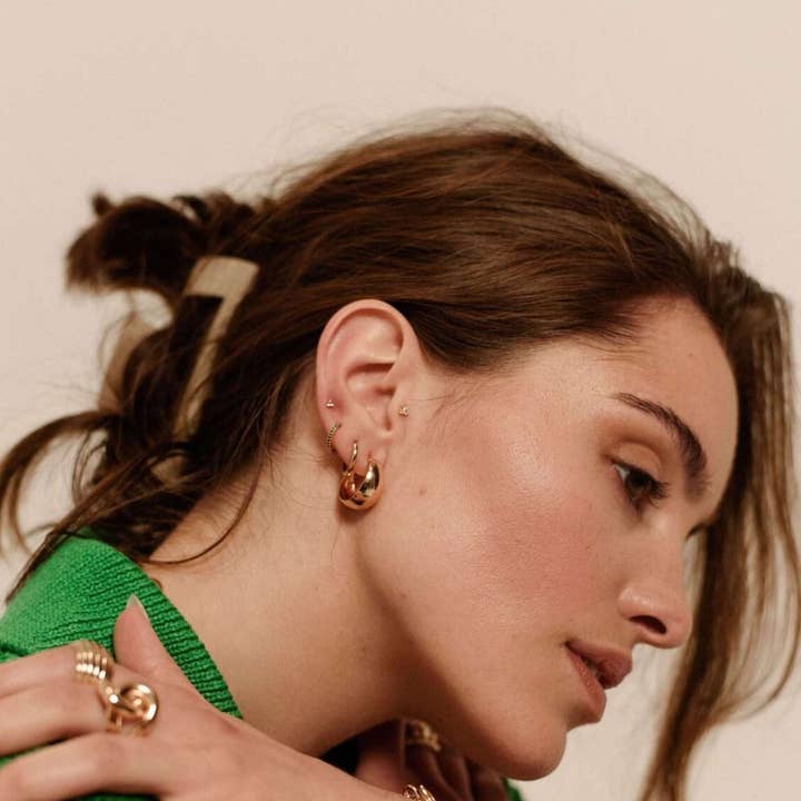 Huguette Paris - Vente Créoles - Boucles - VERVEINE3