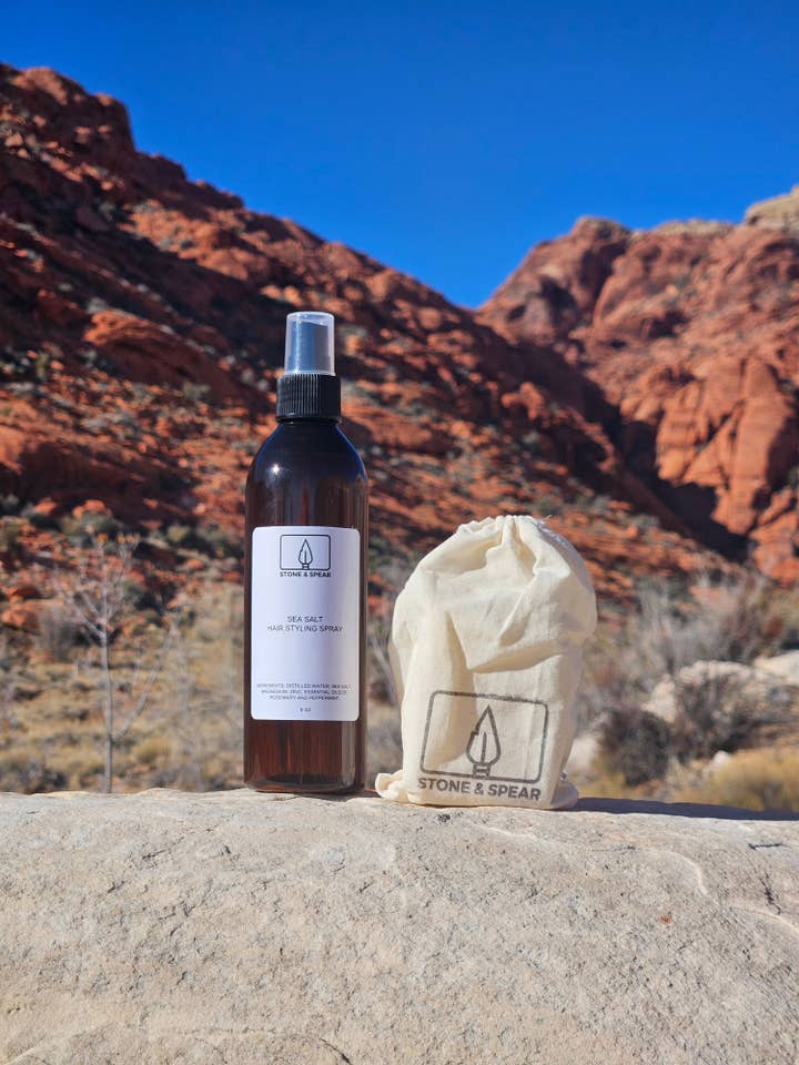 Sea Salt Hair Styling Spray for wholesale by Stone & Spear