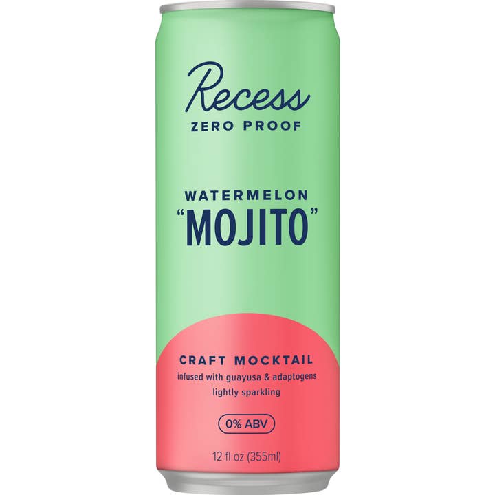 Recess - Wholesale Non-Alcoholic Aperitif/Mocktail - Watermelon "Mojito" (4Pk)