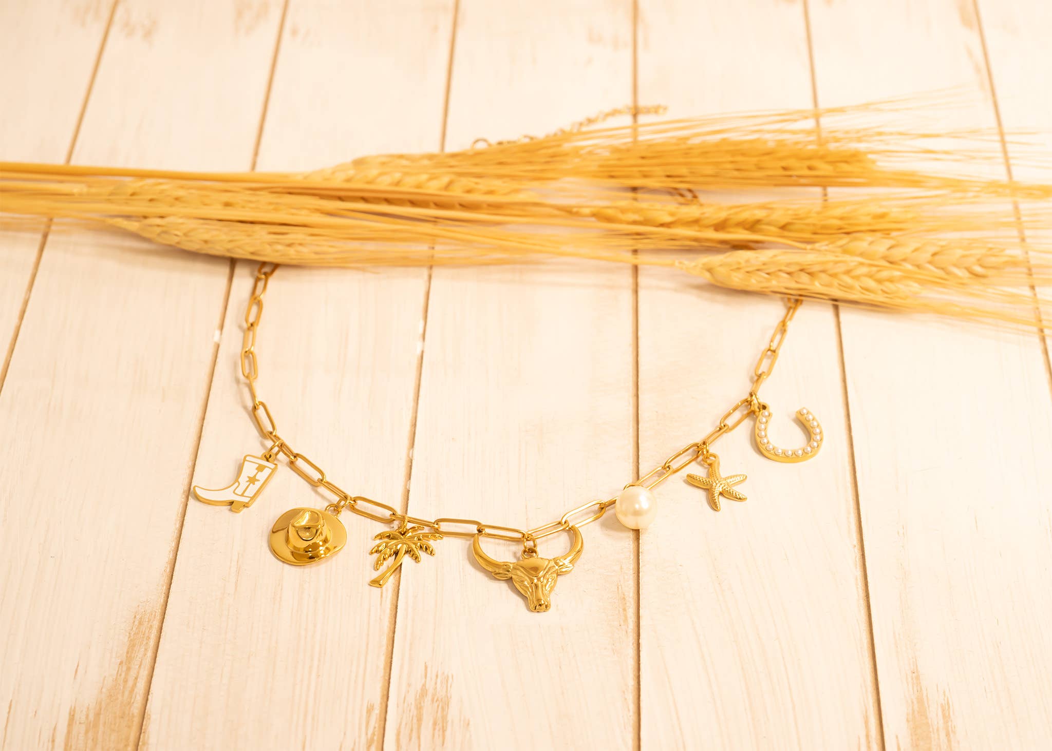 WJW - Vendita all'ingrosso Ciondolo/pendente - Ciondolo a forma di toro in acciaio inossidabile PVD oro 18 carati21