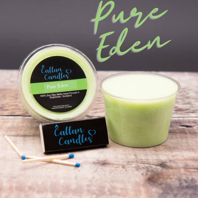 110g Jumbo Pure Eden Soy Wax Melt for wholesale by Callan Candles