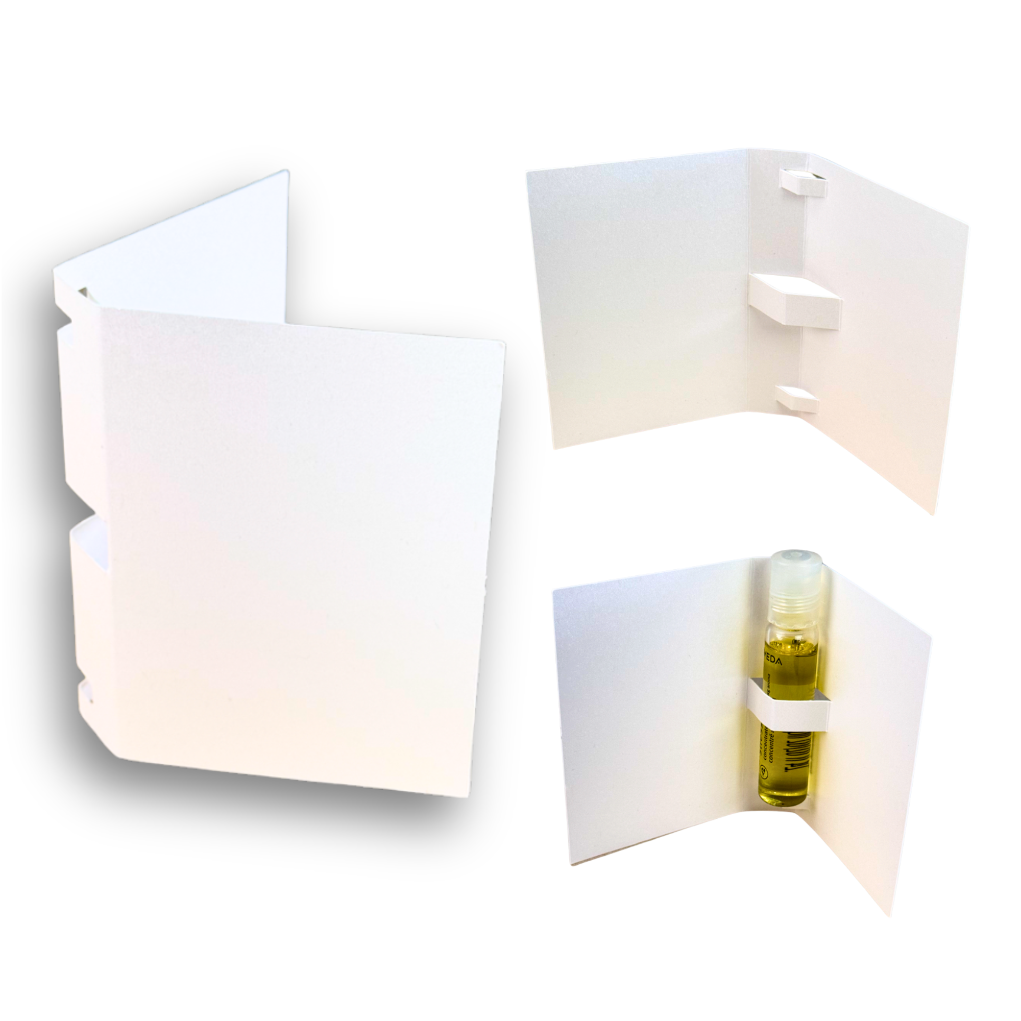 Vici Pack - Vendita all'ingrosso Vetrina per rivenditori - Bellezza e benessere - Carte espositive da 5 ml e carte da 10 ml per campioni di profumo e olio10