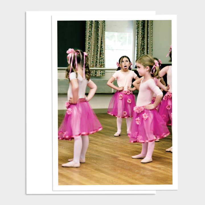 Palm Press - Wholesale Birthday Card - Bored Ballet Dancer Happy Birthday Card