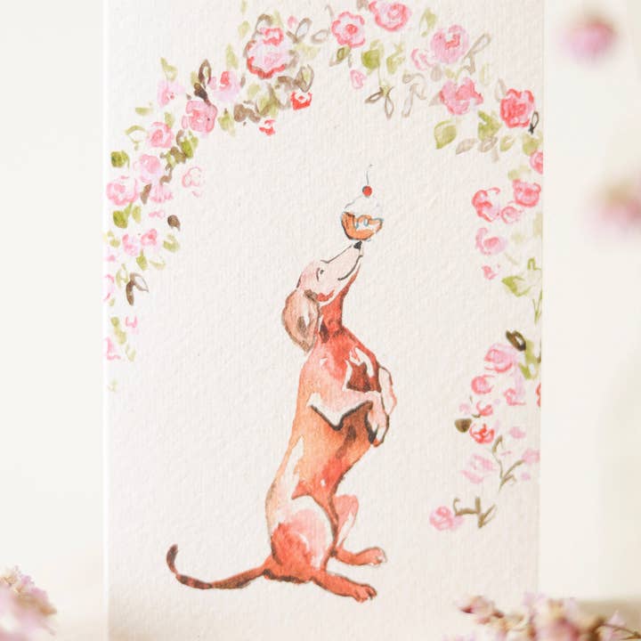 Sophie Amelia Creates - Wholesale Birthday Card - Sausage party