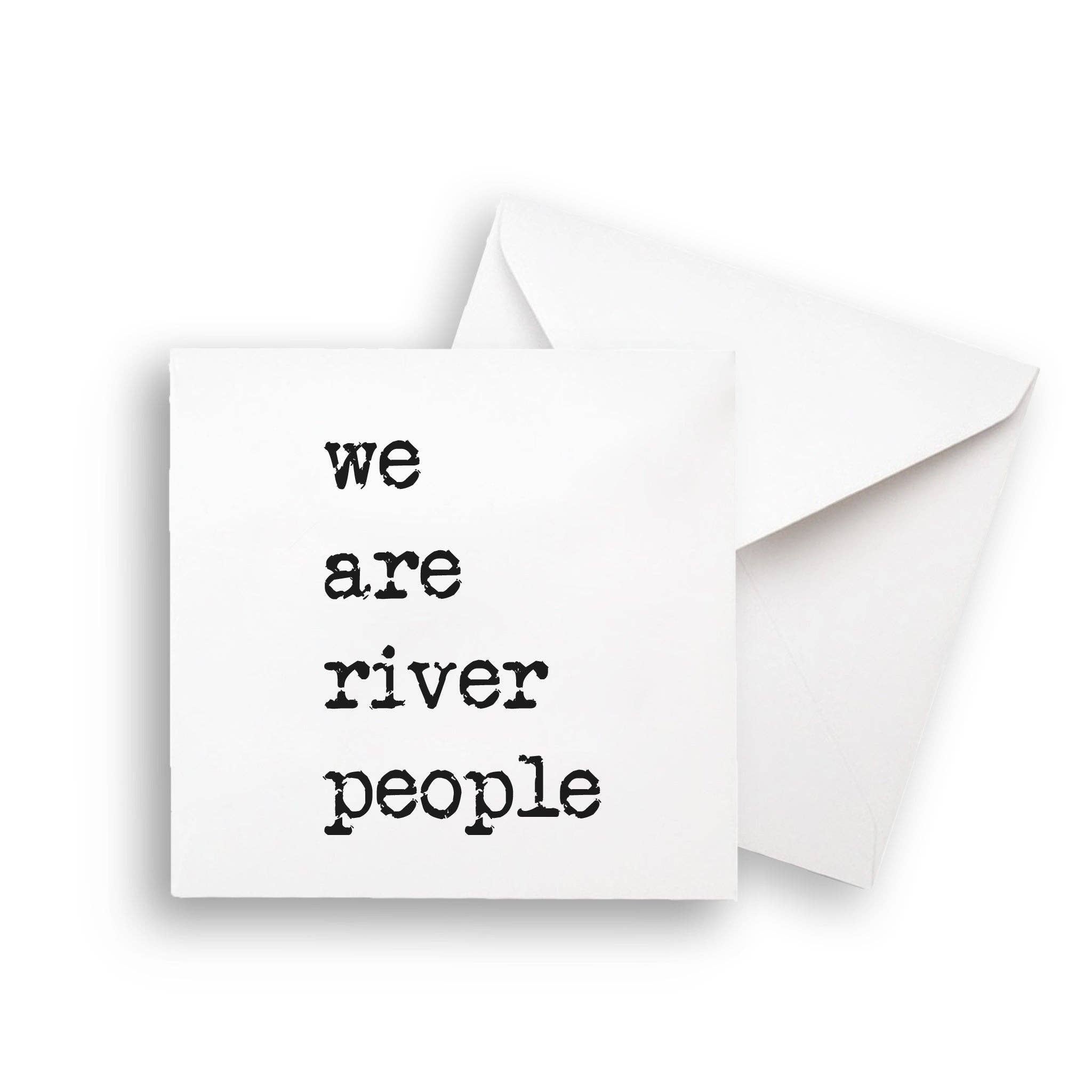 French Graffiti - Wholesale Tea Towel - We Are River People5
