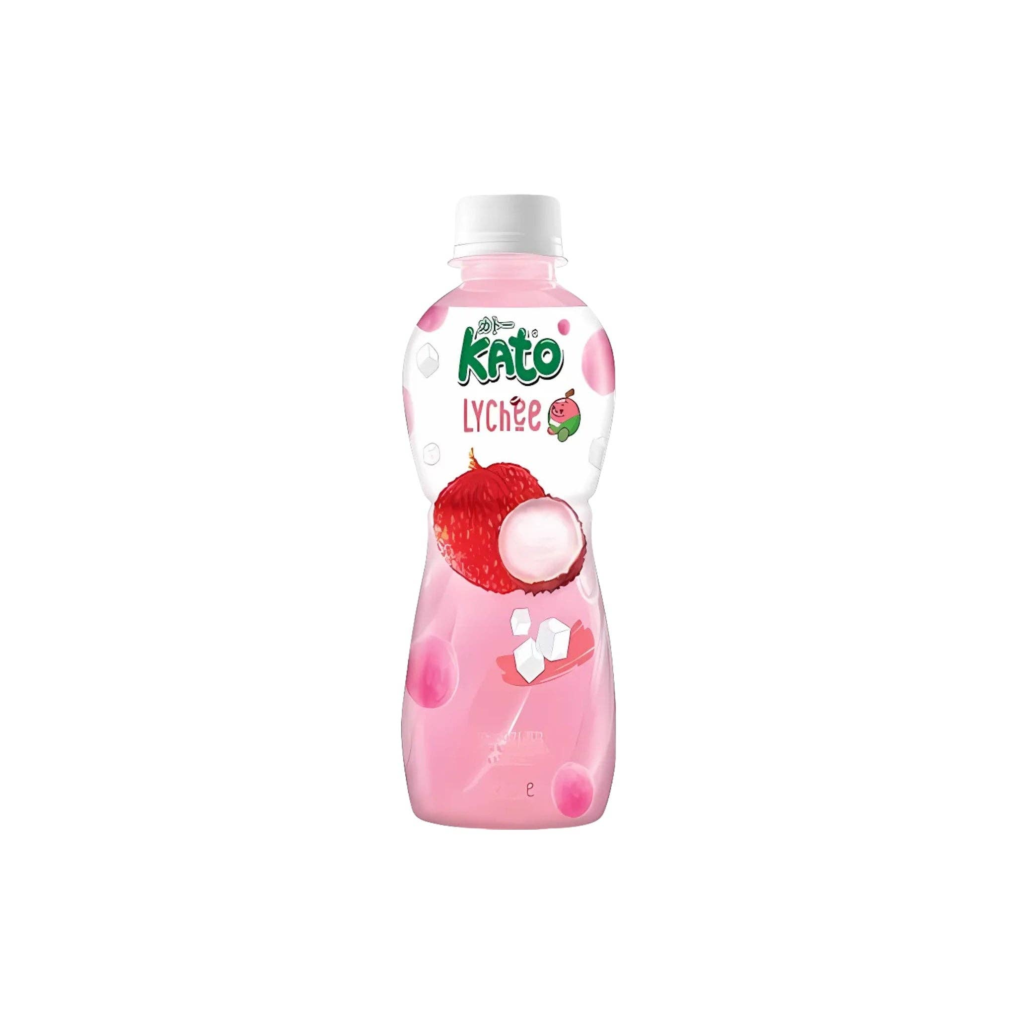 utoppa GmbH - Wholesale Fruit Juice - KATO Lychee Juice with Nata De Coco 320 ml