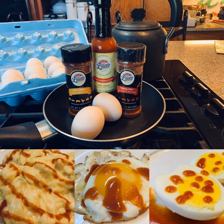 Lillie's of Charleston - Vente Sauces piquantes - Sauce piquante « Low Country Loco », 12-5 oz3