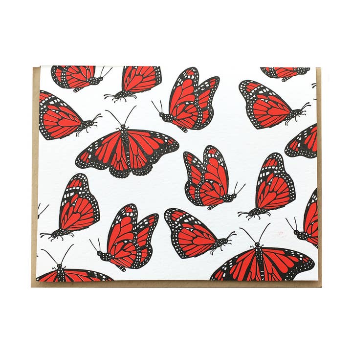 Monarchs Card for wholesale by Noteworthy Paper & Press
