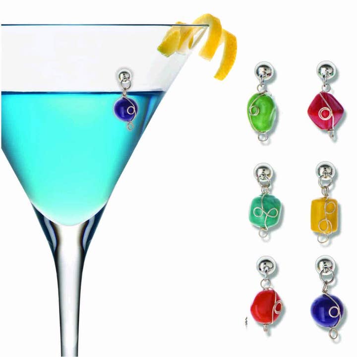 Pier 94 Opaques Collection for wholesale by Going Stemless Magnetic Cocktail Charms
