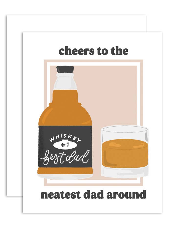 Neatest Dad - Fars dag gratulationskort för wholesale av peach & paperie