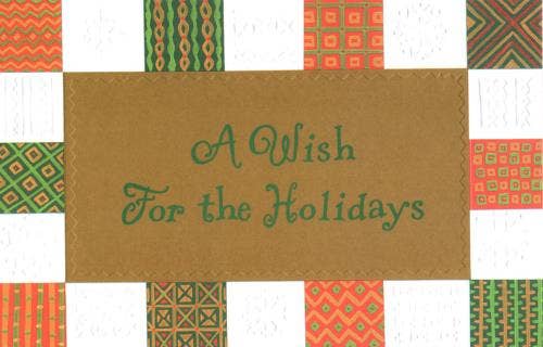 DICKENS INC. - Vente Cartes de Noël - Noël Afro-Américain Général | FRAA | SM | C0100