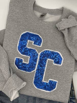 Hillside Threads Wholesale - Wholesale T-Shirt - Women's - Big Win Sequin Tee | Glitter Backed | Custom0