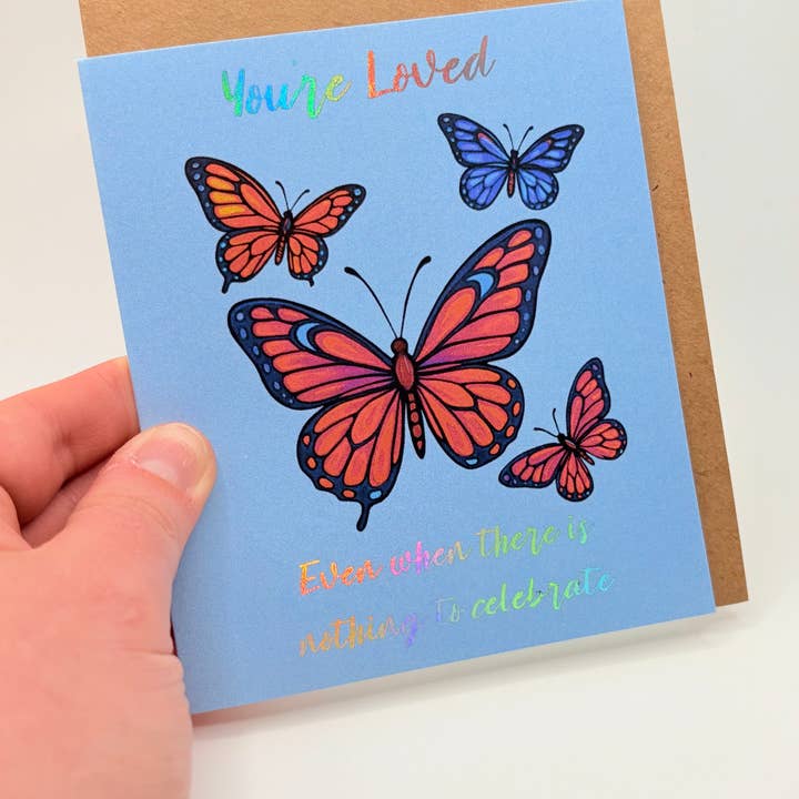 Nestled Notes - Wholesale Love Card - You're Loved - Greeting Card3