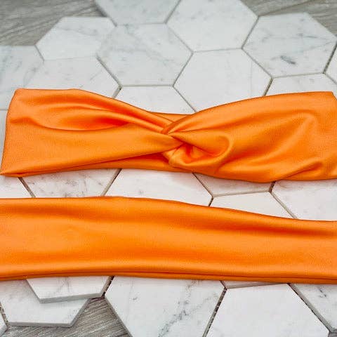 Hazard Orange for wholesale by xoxoNickyBee Headbands