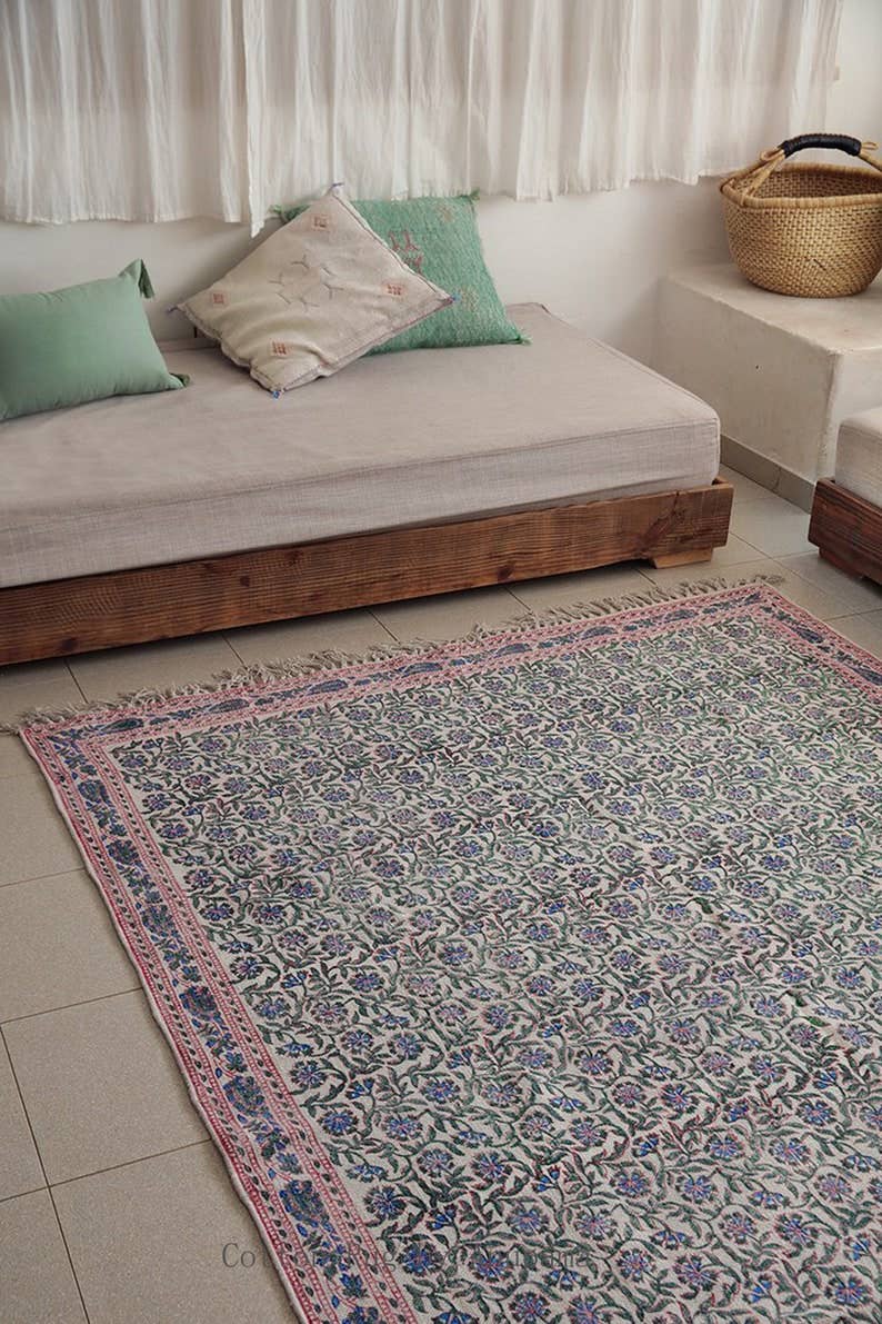 Homesoul - Vente Tapis - Tapis d’aire noué à la main Jaipur1