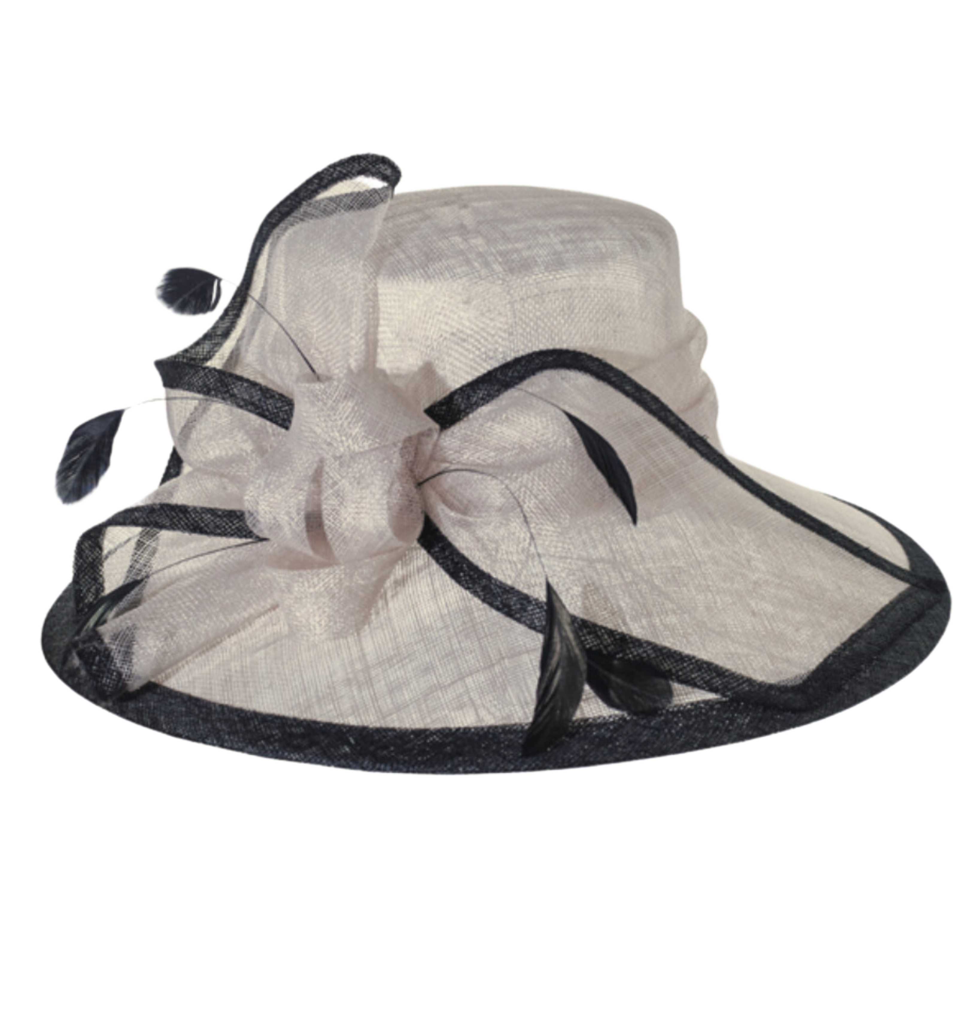 Toucan Hat Company/ Carole Amper – Engroshandel Fascinatorhat - Dame – Sinamay-hat i to toner2