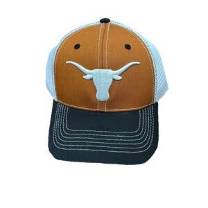 exas Longhorns Cap- Mesh Back for wholesale by Turnovers Inc
