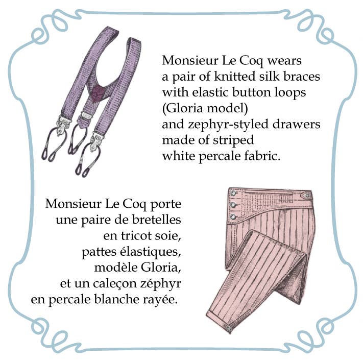 Lets Match and Co - Wholesale Matches - 38 MC. Au Bon Chic Parisien 1900 Monsieur Le Coq 4