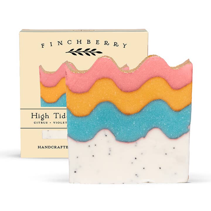 High Tide Handmade Vegan-friendly Gluten-free Boxed Soap and other Purchase Wholesale made in florida. Free Returns & Net 60 Terms on Faire trending on Faire.
