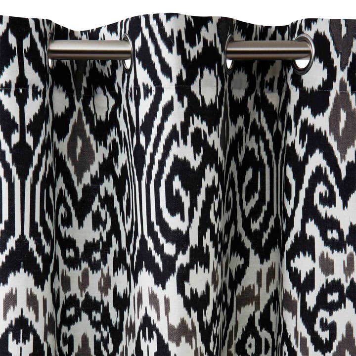 Curtain With Grommets Istanbul Ikat for wholesale by Madura