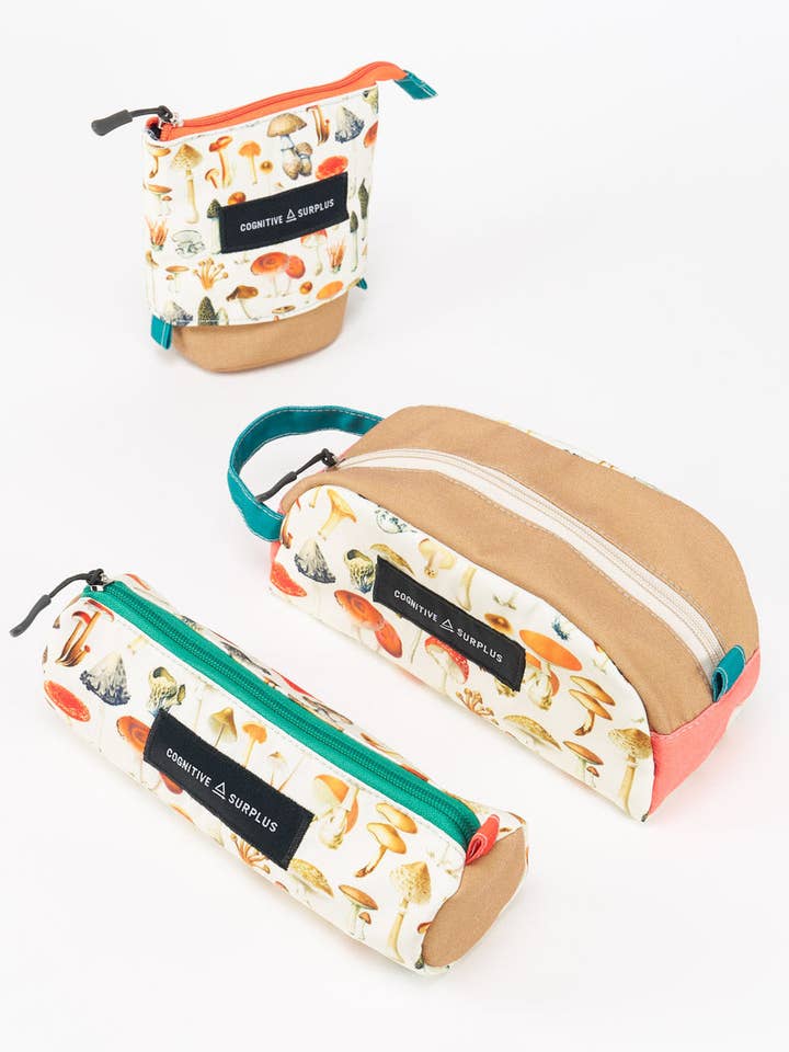 Fabulous Fungi Zipper Bags (Case of 6) for wholesale by Cognitive Surplus