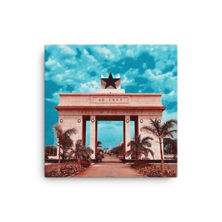 Photo Print Canvas - "Nkrumah's Legacy" | Wall Art for wholesale by The Copper Fruit
