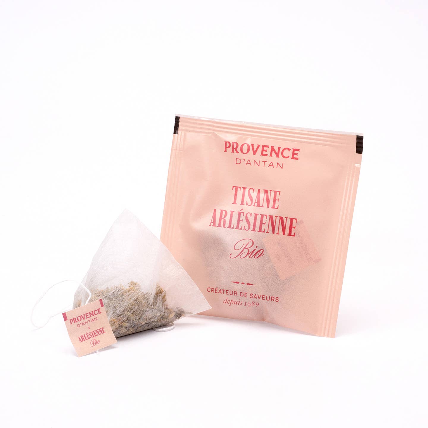 PROVENCE D'ANTAN - Wholesale Health/Detox Tea - Organic Arlesian Herbal Tea* Metal Box 12 sachets3