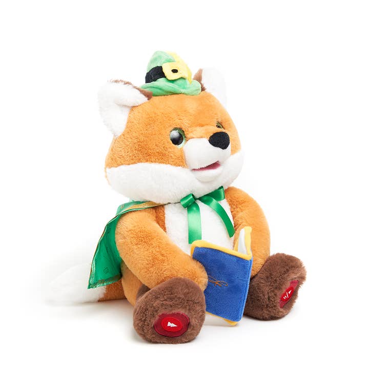 Cuddle Barn, Inc. - Wholesale Stuffed/Plush Toy - Kids & Baby - Sir Frederick the Storyteller (Soft Reading Kids Plush Toy)