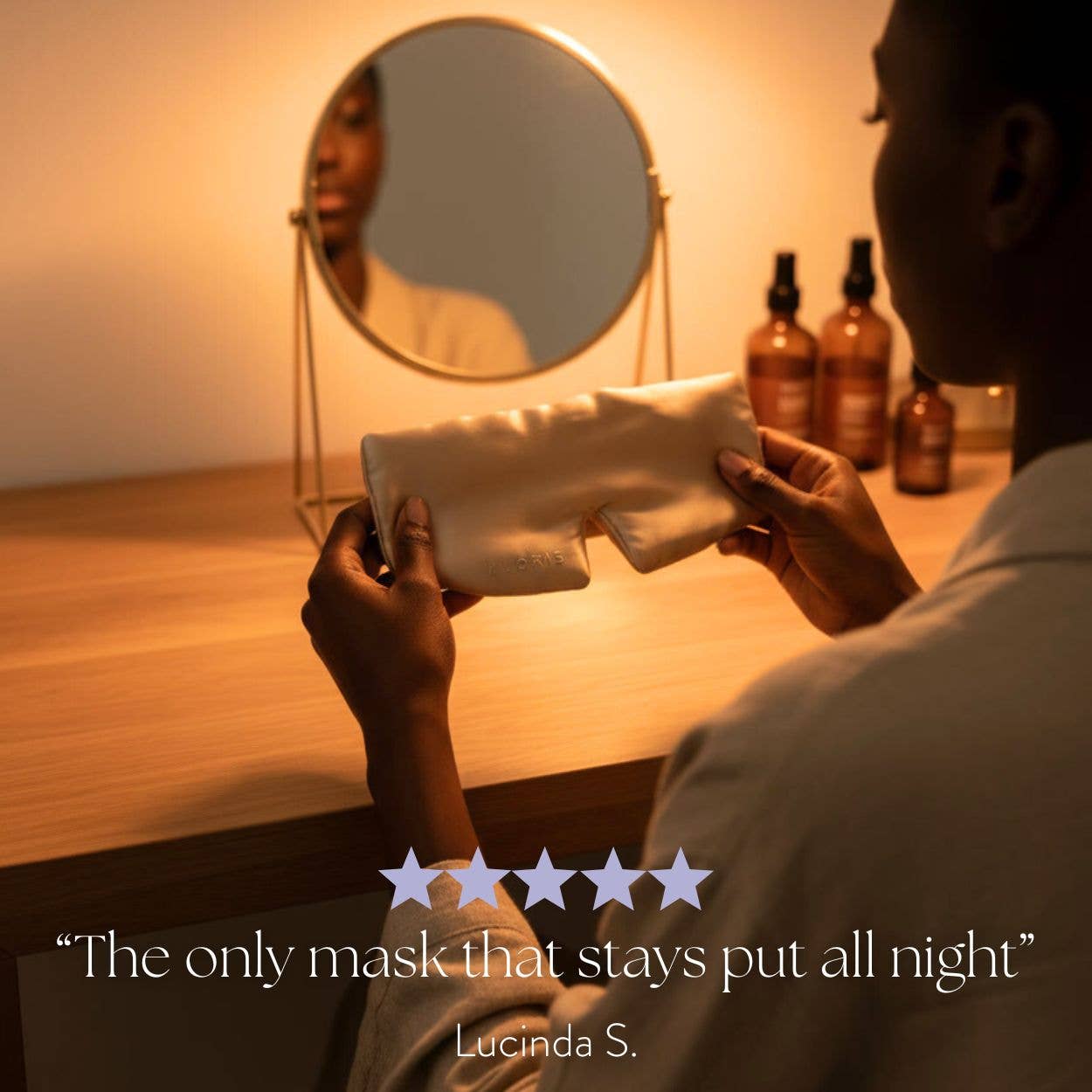 KLORIS - Wholesale Sleep/Eye Mask - Silk & Bamboo Sleep Mask + Sleep Patches + Sleep Pillow mist6