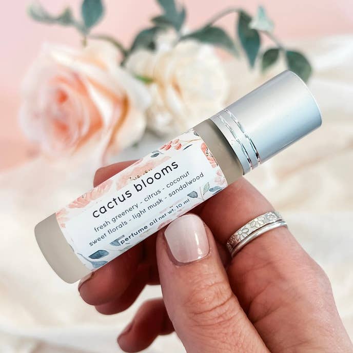 cactus blooms | perfume oil roller | personal fragrance for wholesale by Collective Harmony Co