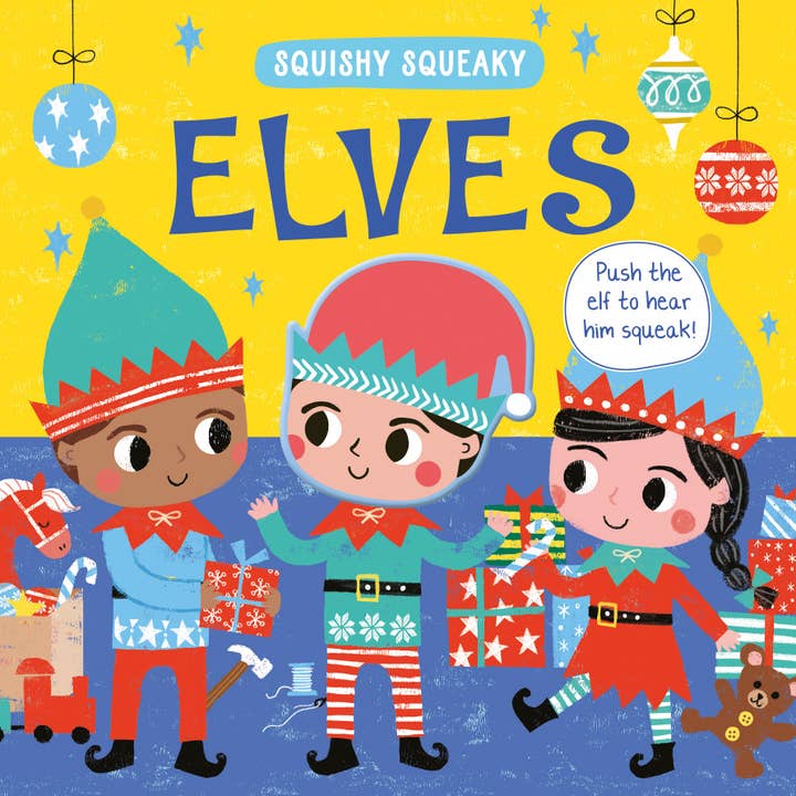 Squishy, Squeaky Elves - Children's Christmas Book for wholesale by Robert Frederick Ltd