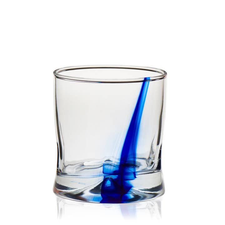 Libbey - Wholesale Cocktail/Liquor Glass - Libbey Blue Ribbon Impressions Rocks Glass, 8 oz, Set of 8