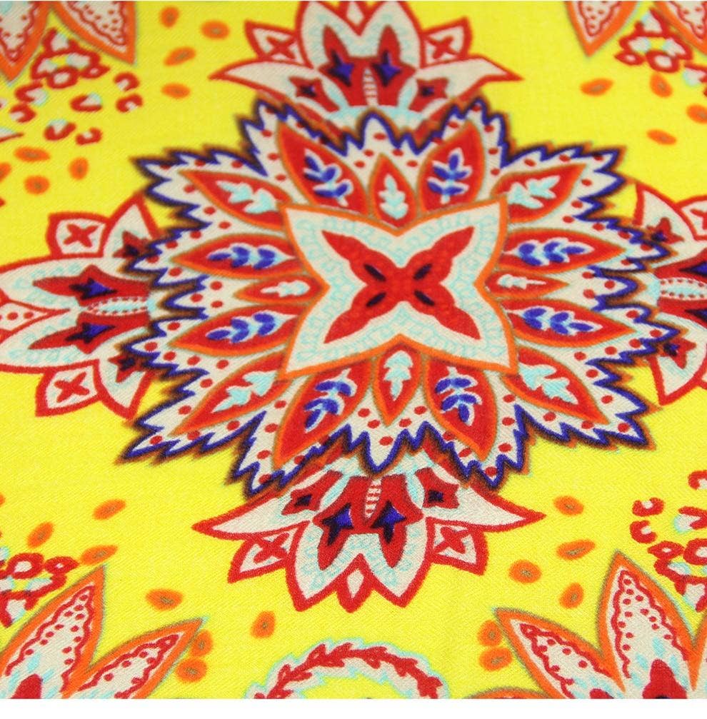 Scarflings – wholesale Scarf – Women's – Marmalade Paisley Silk and Wool Wrap8