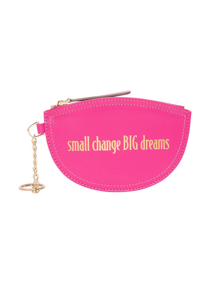 Leather Card Holder Coin Purse Keyring Wallet Bag Charm for wholesale by Patent of Heart