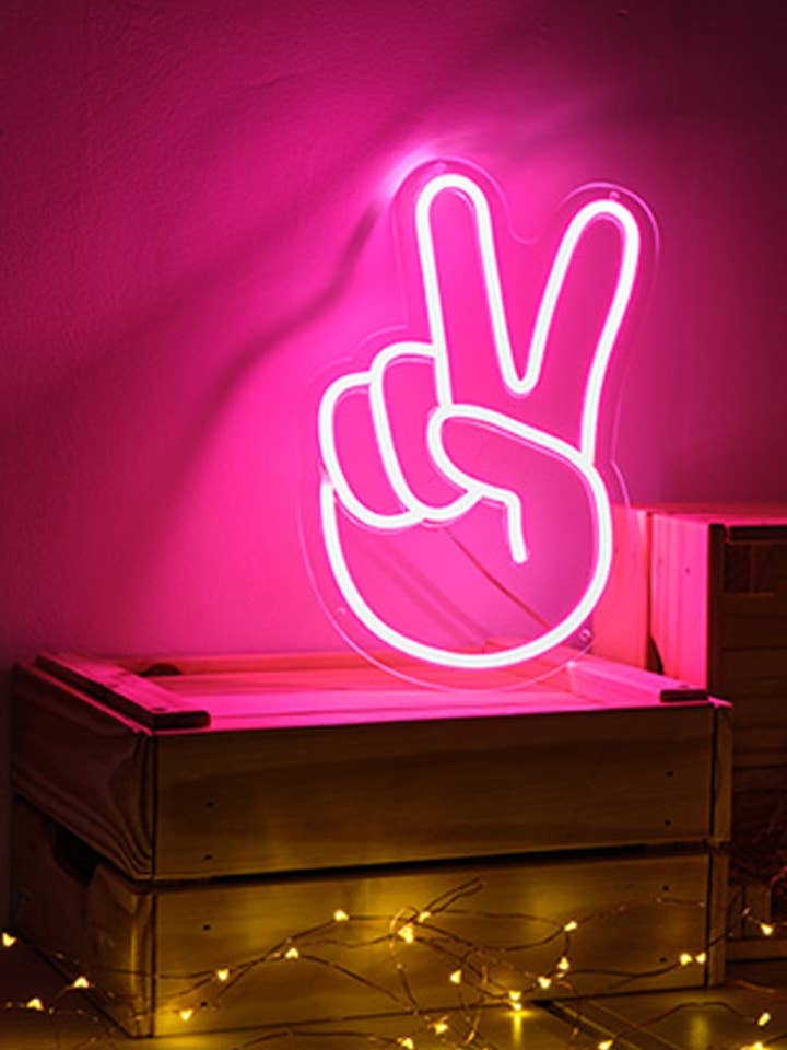 Insegna al neon - Pace per la vendita all'ingrosso da parte di Ohno