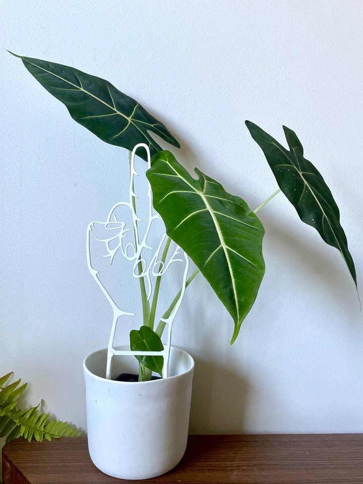 The Bird Hand Trellis for wholesale by Iron Ivy