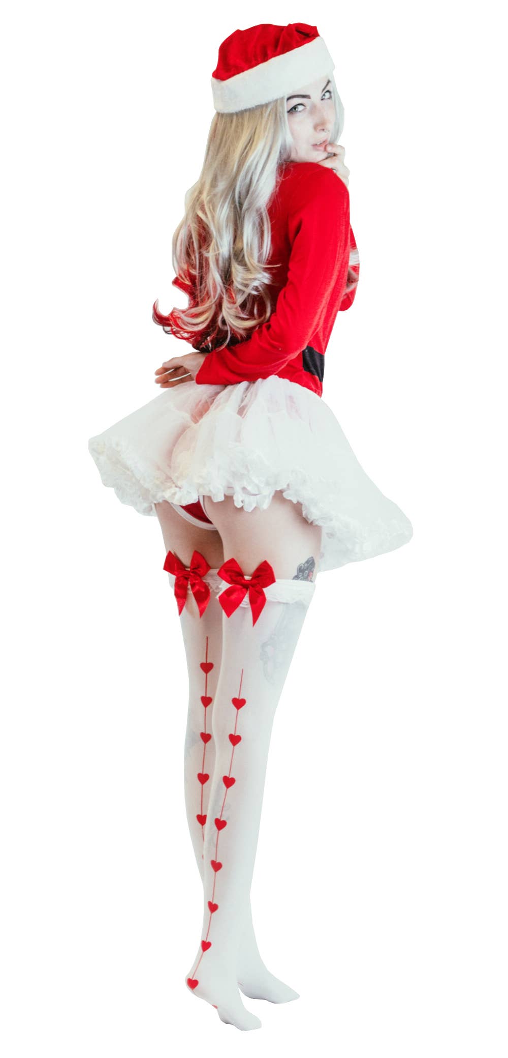 Envy Body Shop - Venta al por mayor Disfraz - Mujer - Disfraz de Papá Noel de Navidad para adultos, bonito disfraz de fiesta de Halloween1