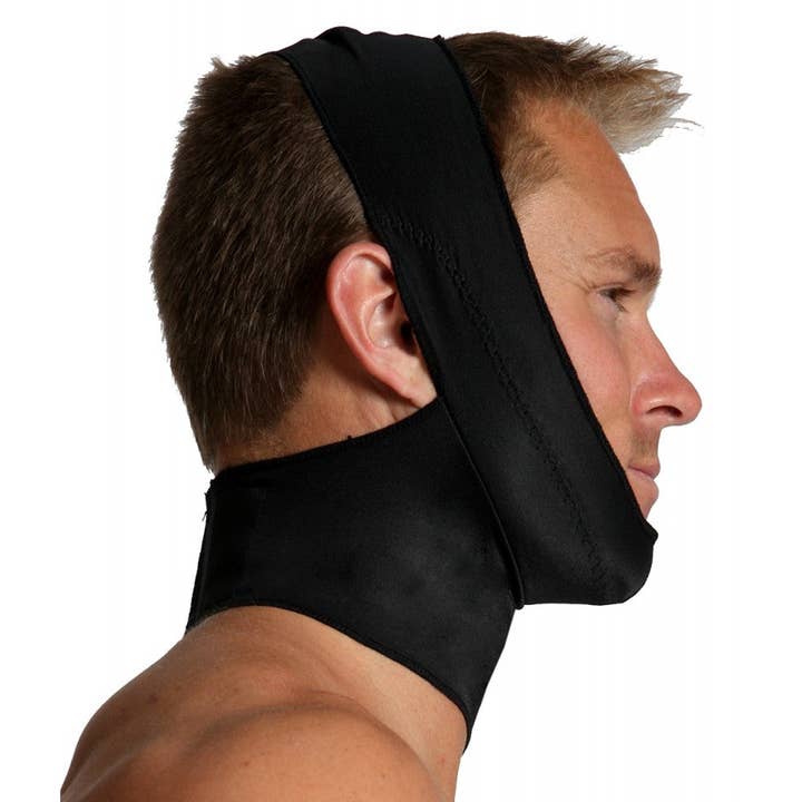 InstantFigure - Wholesale Protective Face Mask/Shield - InstantRecoveryMD Unisex Compression Chin Strap W/Full Neck Support MD4133