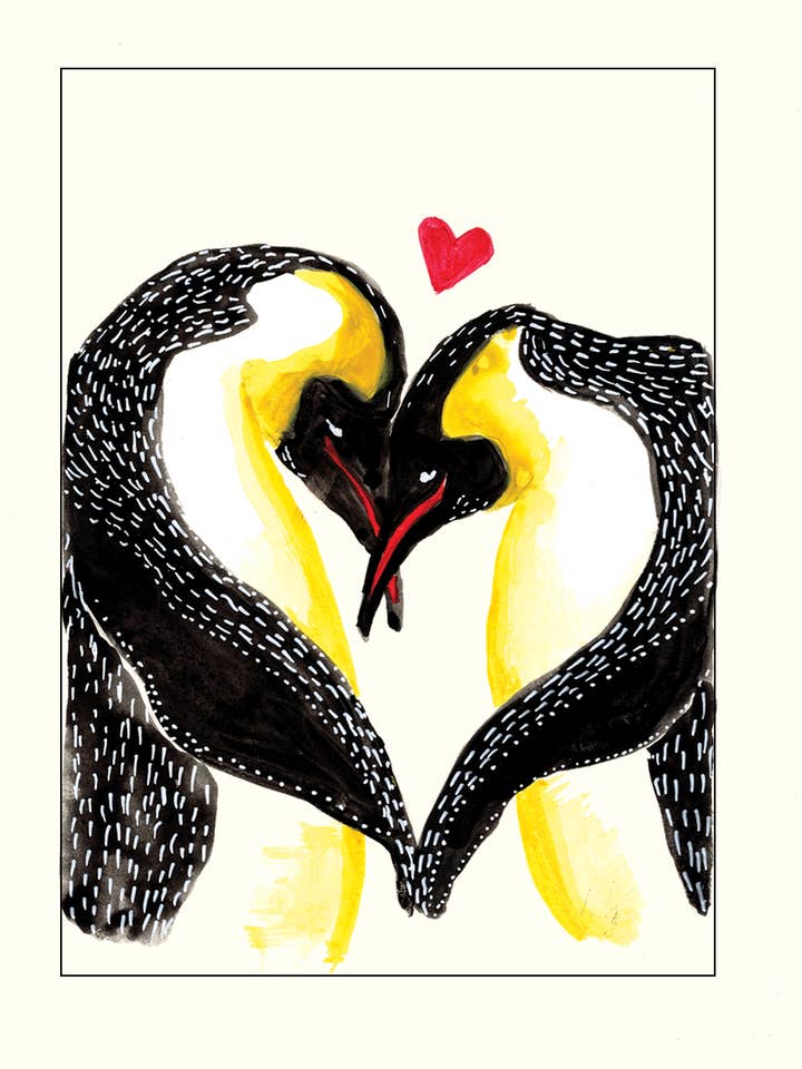 Tarjeta de felicitación - Feliz aniversario para venta al por mayor de Maria Zvaric Illustration