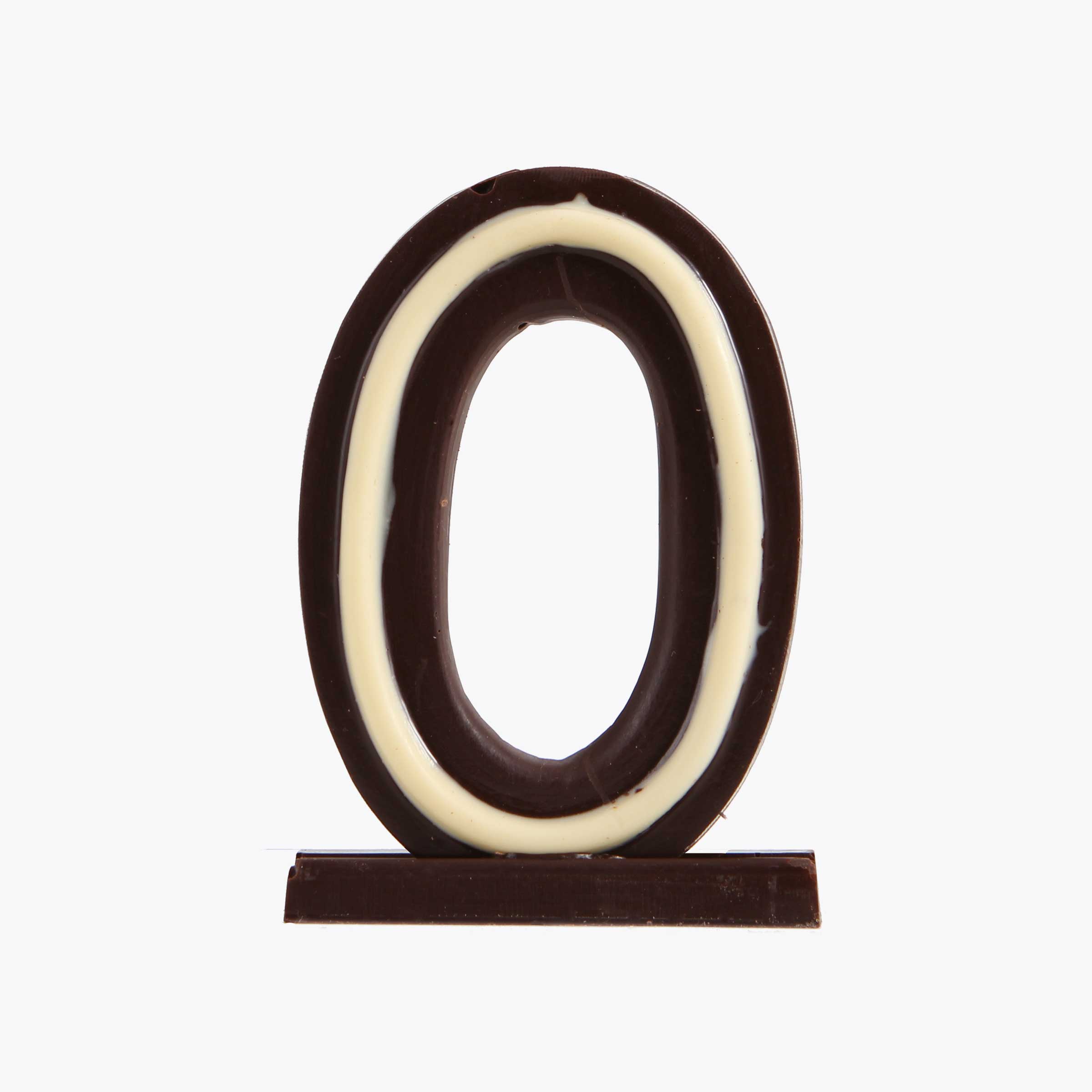 Bomboneria Pons – Großhandel Kuchenkerze – Schokoladen-Geburtstagskerze - Nº0