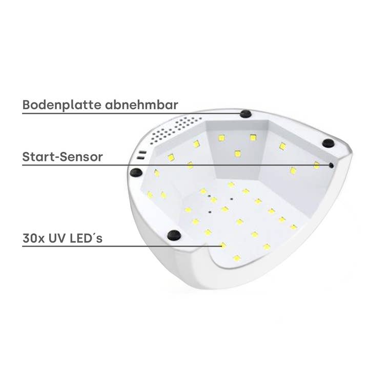Emmi-Nail - Wholesale Nailcare Set - Emmi-Galaxy UV/LED light curing device Light Pearl