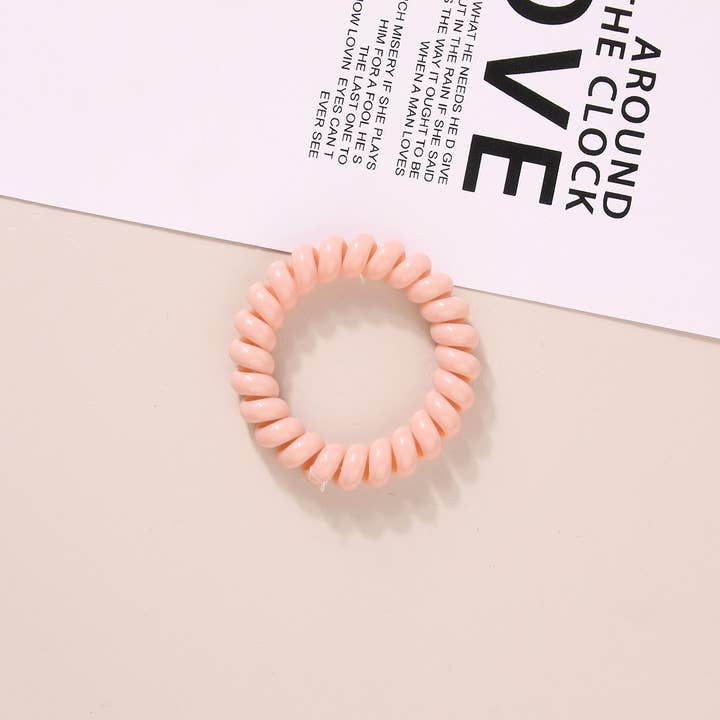 NINEXIS - Wholesale Hair Tie - CWAHA1108_Simple Phone Line Hair Tie 22